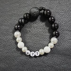 Handmade 7th Heaven angel number bracelet